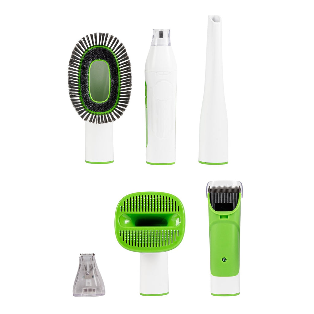 Gizzu Shear Bliss Pet Vacuum Grooming Kit-Wolf Media Store