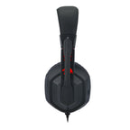 REDRAGON Over-Ear ARES Aux Gaming Headset - Black-Wolf Media Store