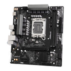 ASRock H810M-H Intel LGA1851 Micro ATX Motherboard - Black - Wolf Media Store