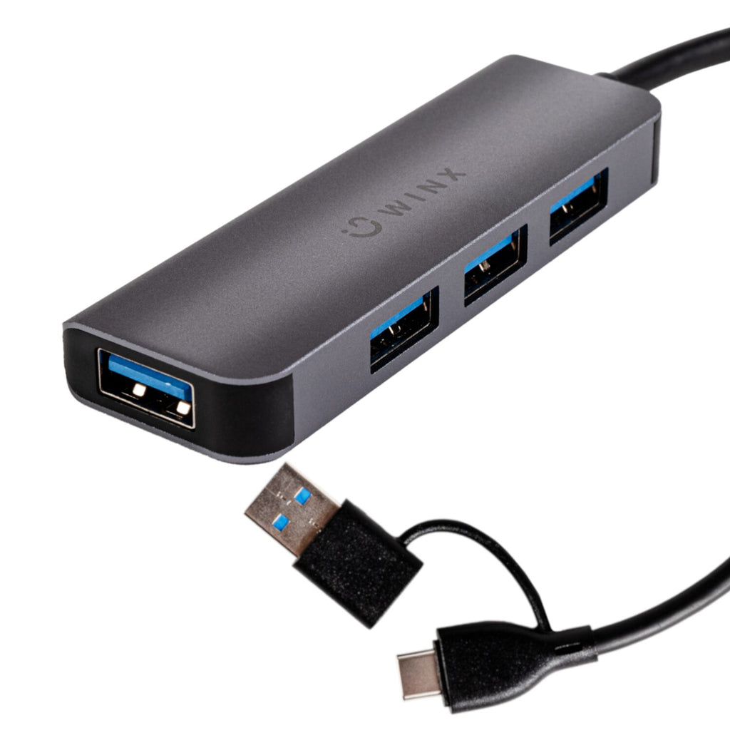 WINX CONNECT Simple USB/Type-C Hub-Wolf Media Store