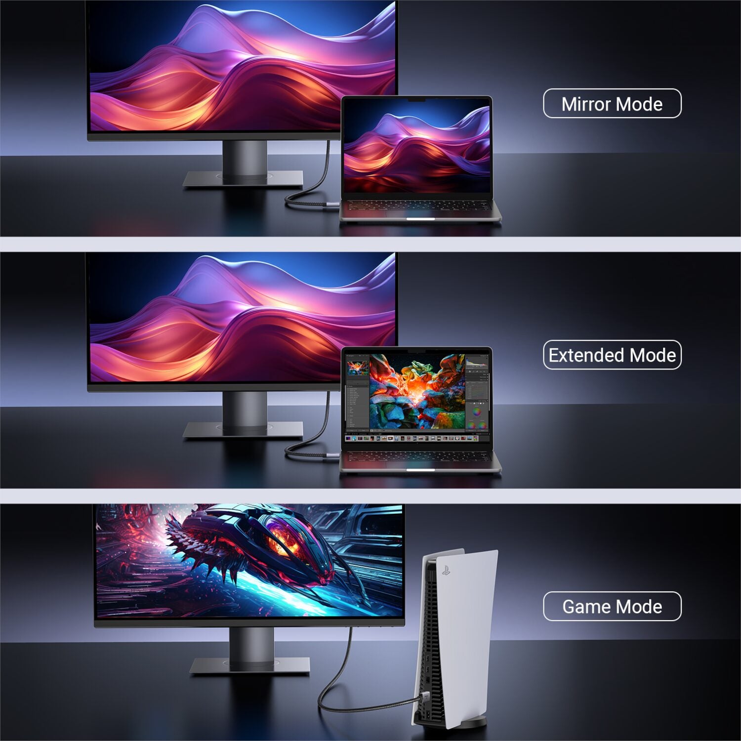 UGREEN 8K HDMI 2.1 Cable 1m - Wolf Media Store