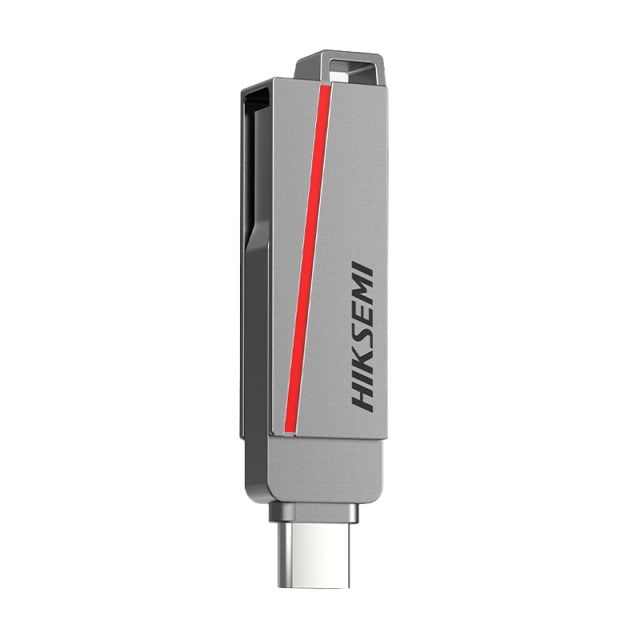 HIKSEMI Dual Slim 128GB USB3.2 Flash Drive-Wolf Media Store