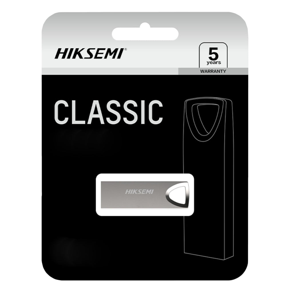 Hiksemi Classic 16GB USB2.0 Flash Drive - Metal - Wolf Media Store