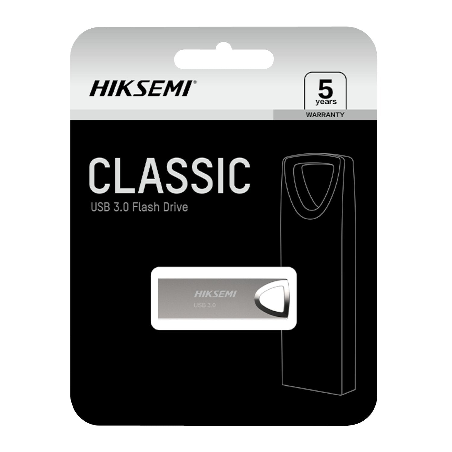 Hiksemi Classic 64GB USB2.0 Flash Drive - Metal - Wolf Media Store