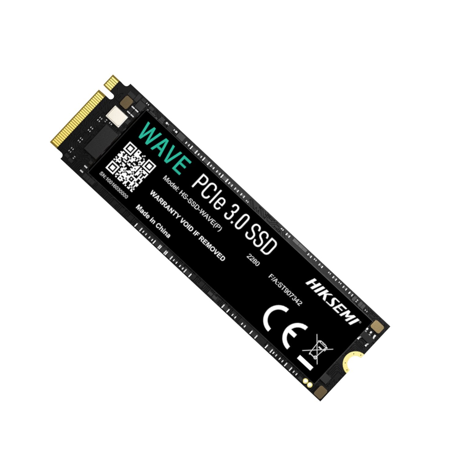 Hiksemi Wave(P) 128GB Gen3 M.2 NVMe 3D NAND SSD - Wolf Media Store