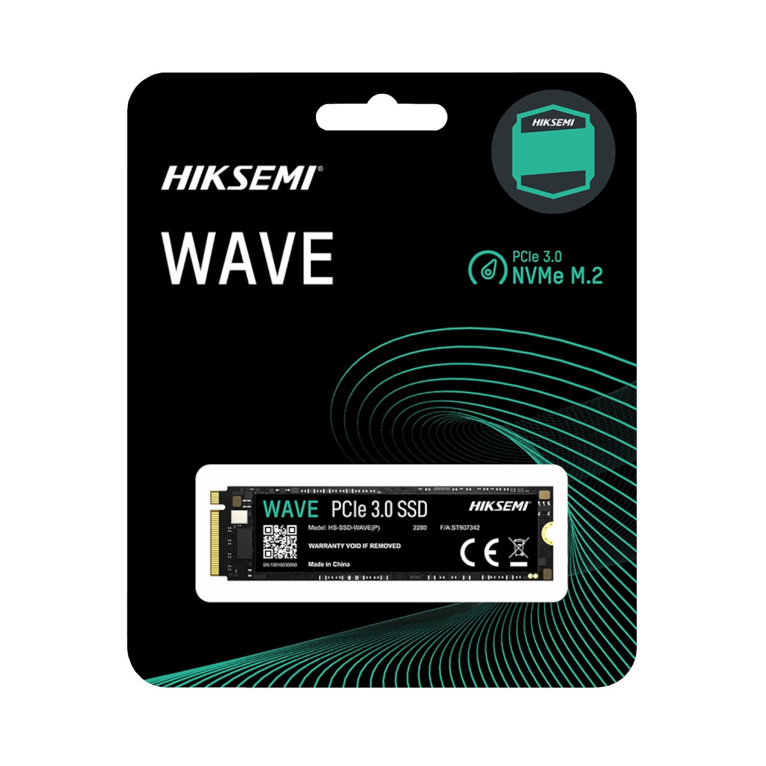 Hiksemi Wave(P) 128GB Gen3 M.2 NVMe 3D NAND SSD - Wolf Media Store