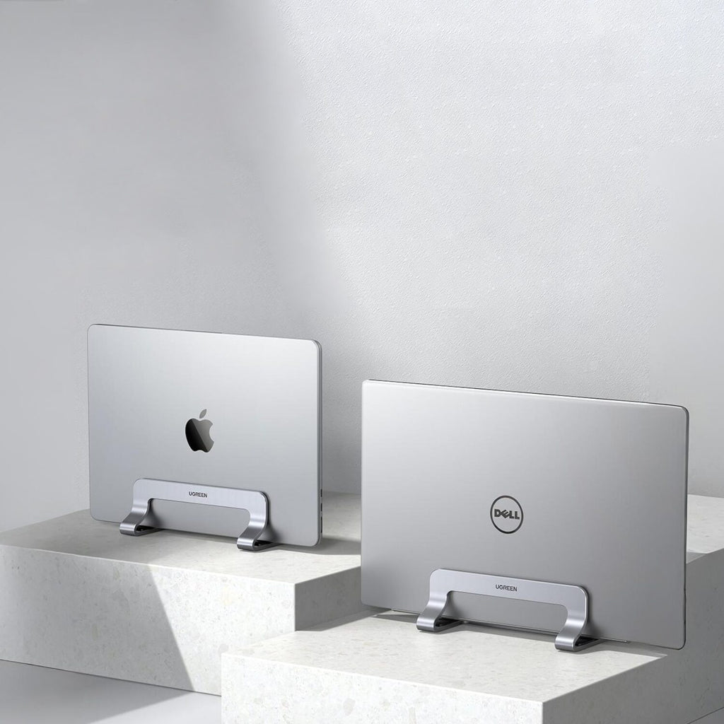 UGREEN Vertical Aluminium Laptop Stand, with Extensible Slot - Wolf Media Store