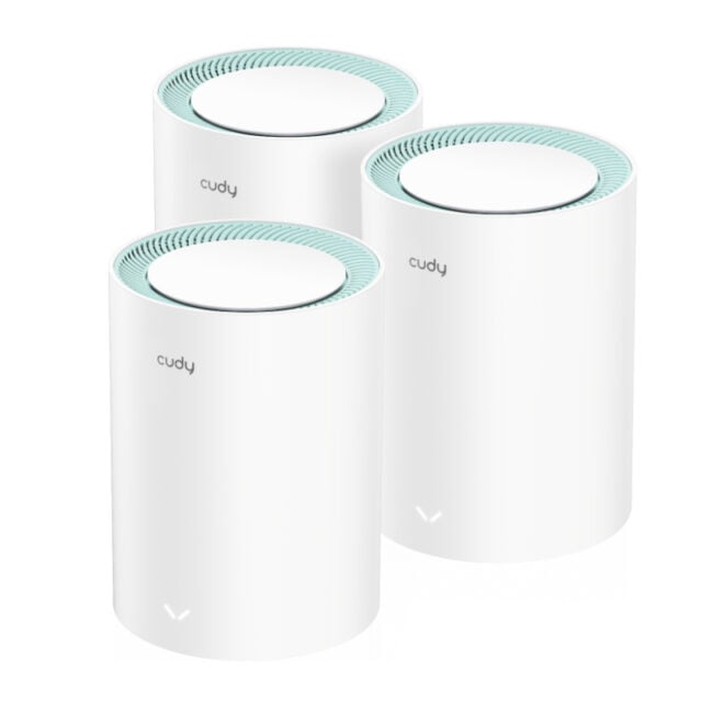 Cudy AC1200 Wi-Fi Mesh Kit 3 Pack With Gigabit-Wolf Media Store