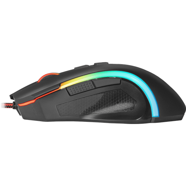 REDRAGON GRIFFIN 7200DPI Gaming Mouse - Black-Wolf Media Store