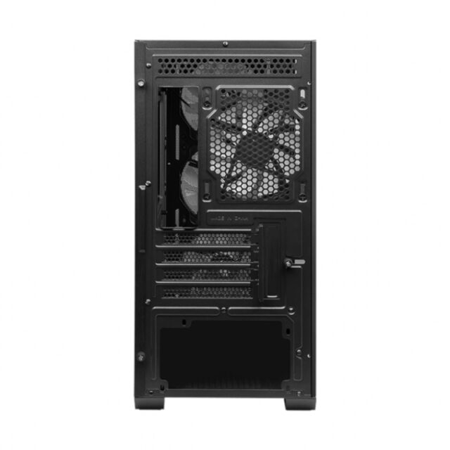 MSI MAG FORGE M100A mATX RGB GAMING CASE-Wolf Media Store