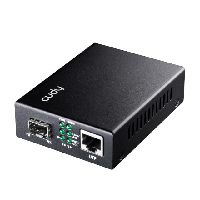 Cudy Fibre to Gigabit Ethernet Media Converter-Wolf Media Store