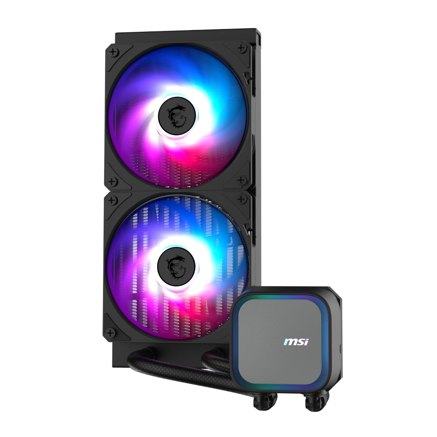 MSI MAG Coreliquid A13 240 AIO Liquid CPU Cooler - Black - Wolf Media Store