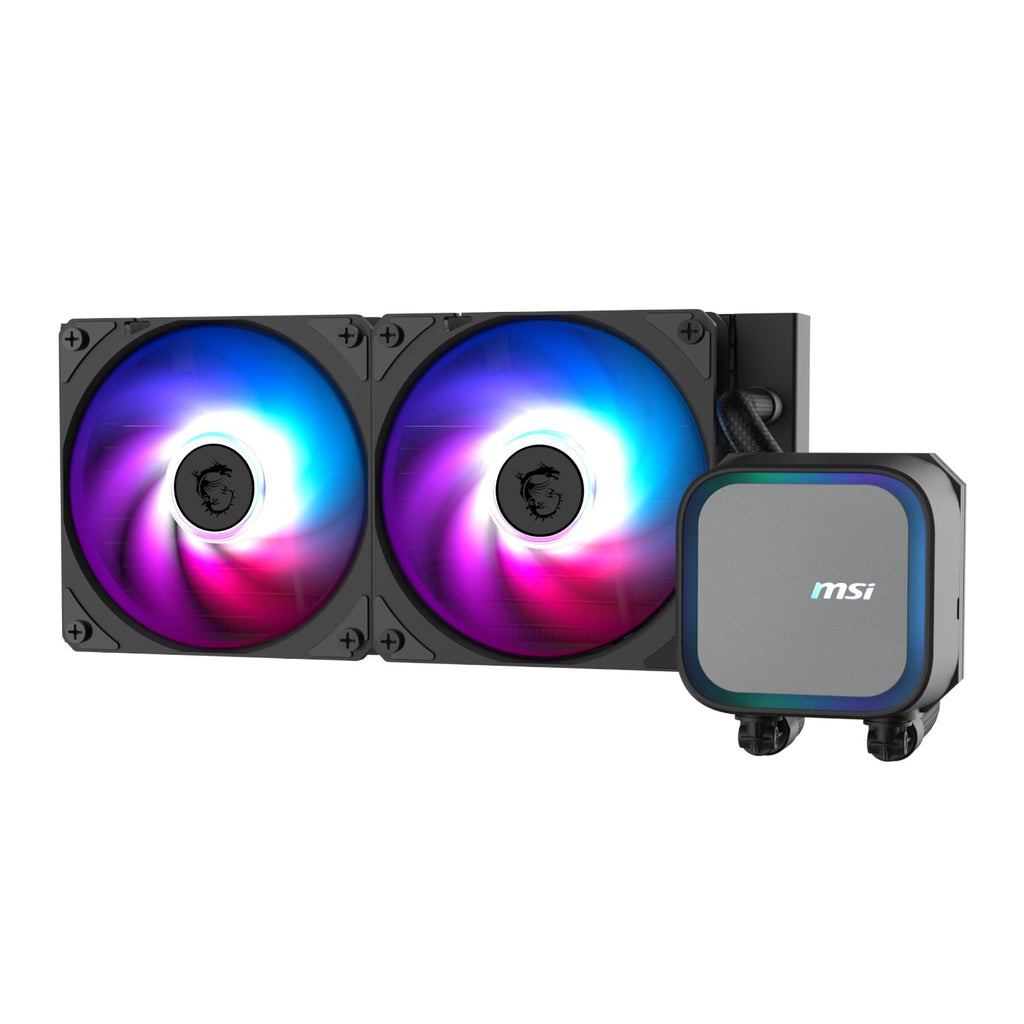 MSI MAG Coreliquid A13 240 AIO Liquid CPU Cooler - Black - Wolf Media Store