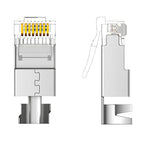 UGreen Cat7 FTP RJ45 Modular Plugs (10 Pieces) - Wolf Media Store