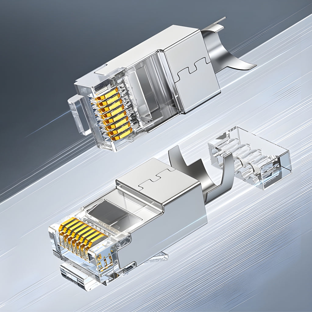 UGreen Cat7 FTP RJ45 Modular Plugs (10 Pieces) - Wolf Media Store
