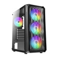 Antec NX292 ATX | Micro-ATX | ITX ARGB Mid-Tower Gaming Chassis - Black-Wolf Media Store