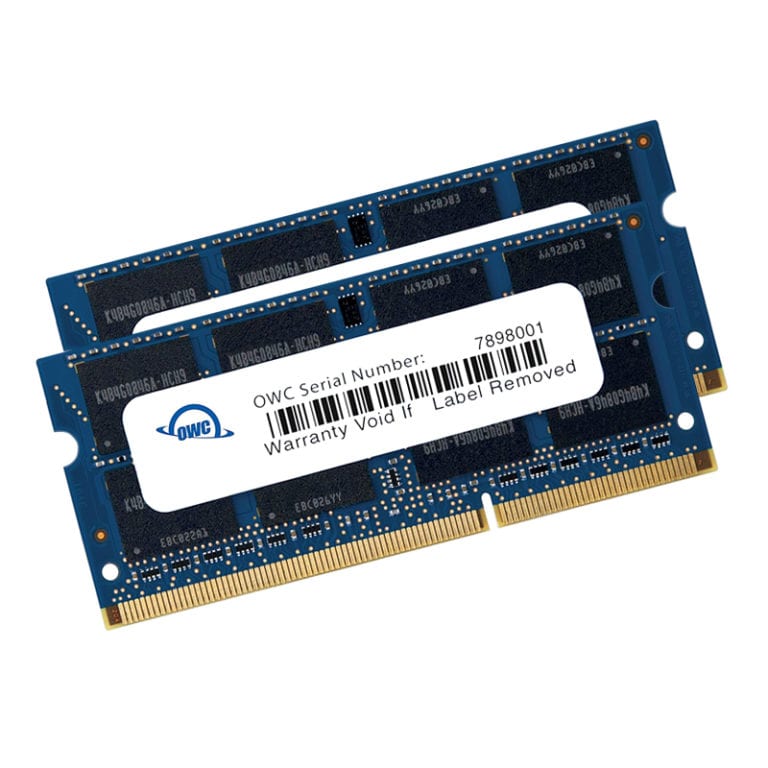 OWC Mac 16GB Kit (2x8GB) 1600Mhz DDR3 SODIMM Memory-Wolf Media Store