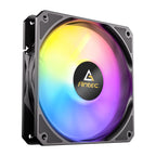 Antec P12 PWM 120mm ARGB Reverse Case Fan - Black-Wolf Media Store