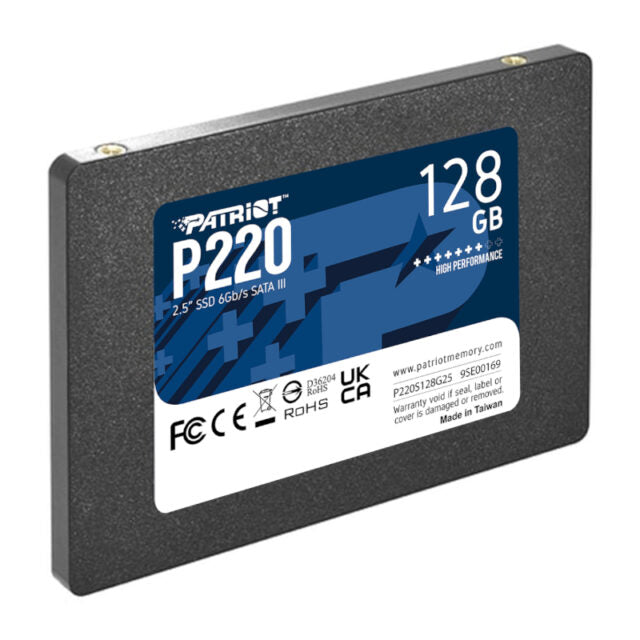 Patriot P220 128GB 2.5" SSD-Wolf Media Store