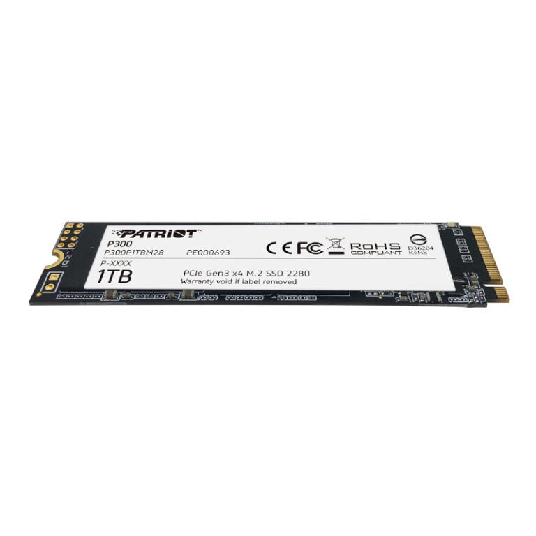 Patriot P300 1TB M.2 PCIe NVMe SSD-Wolf Media Store