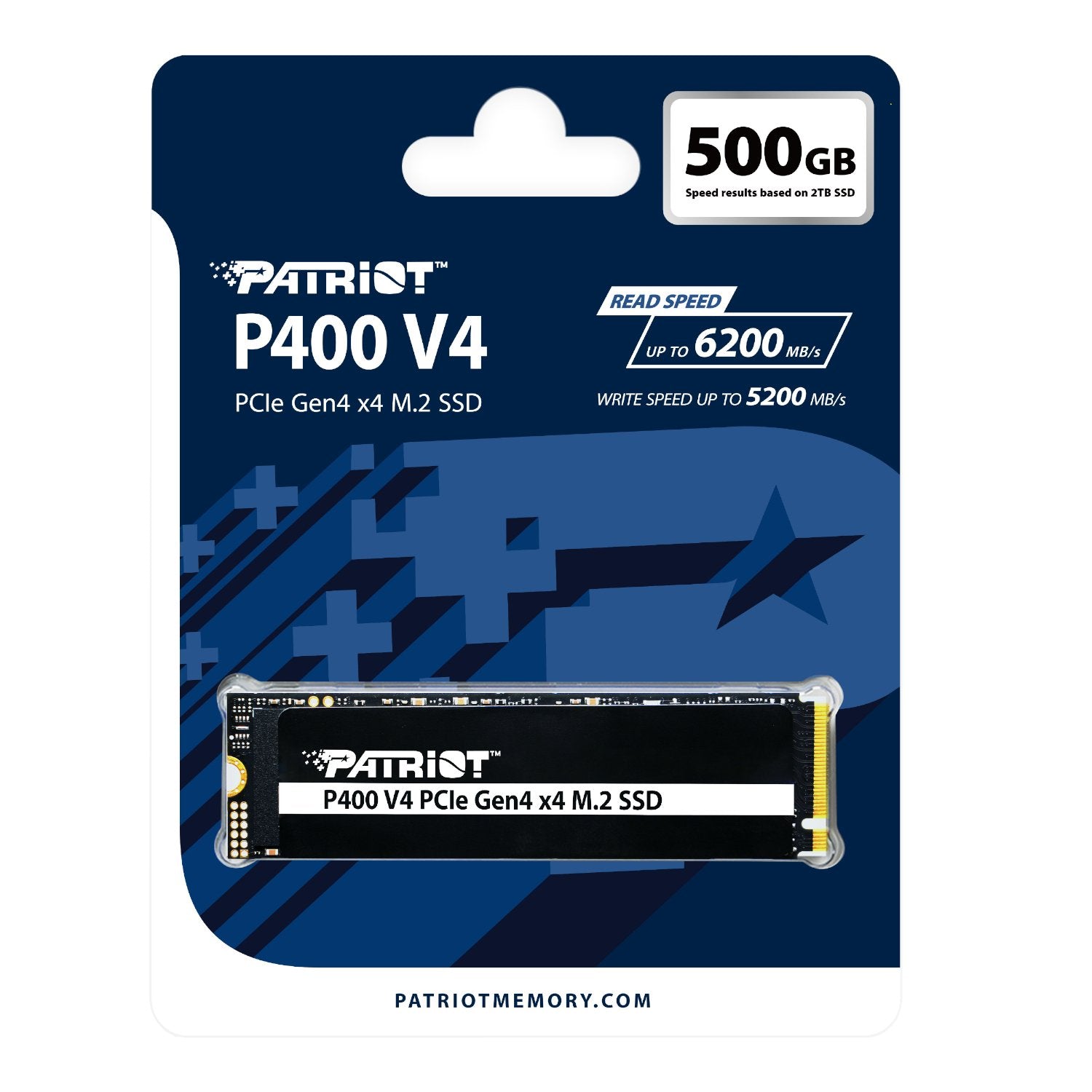 Patriot P400 Lite 500GB M.2 PCIe NVMe SSD - Wolf Media Store