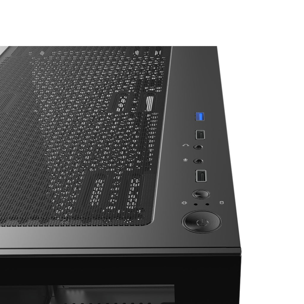 MSI PAG PANO M110A Micro-ATX Gaming Chassis – Black - Wolf Media Store