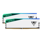 Patriot Viper Elite 5 RGB 32GB 6000MHz DDR5 Desktop Gaming Memory Kit - White-Wolf Media Store