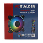 PCBuilder Tempest Chill 120MM ARGB Dual Glow Fan-Wolf Media Store