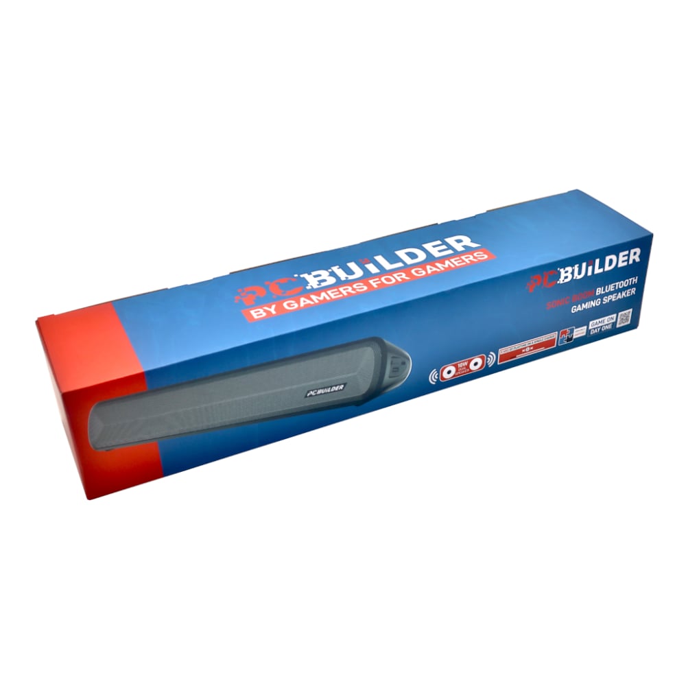 PCBuilder SONIC BOOM Bluetooth Gaming Speaker-Wolf Media Store