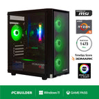 PCBuilder Ryzen 5 5600GT DEFENDER Windows 11 Gaming PC-Wolf Media Store