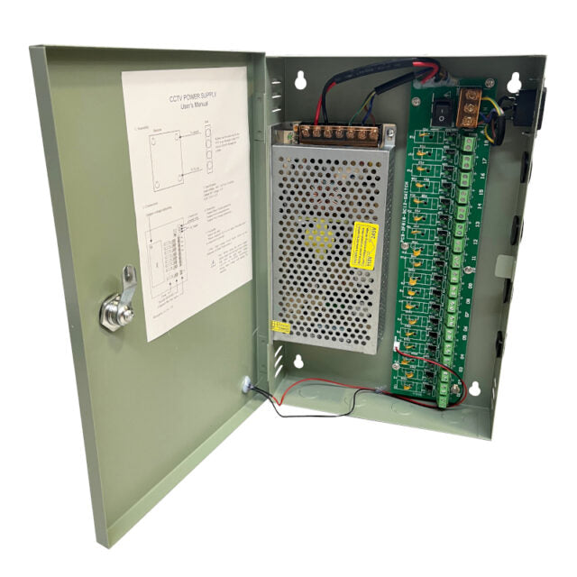 PD Power 18CH PSU 12V 15A PTC-Wolf Media Store