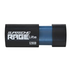 Patriot Rage Lite 128GB USB3.2 Flash Drive - Black-Wolf Media Store