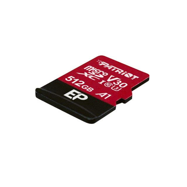 Patriot EP V30 A1 512GB Micro SDXC Card + Adapter-Wolf Media Store