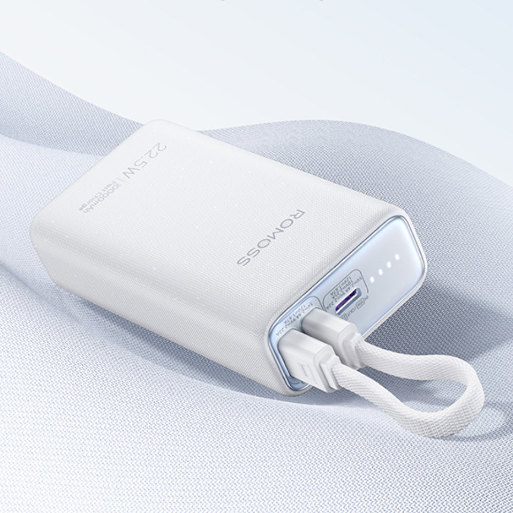 Romoss PHA10 10000mAh 22.5W Fast Charge Power Bank – Purple-Wolf Media Store