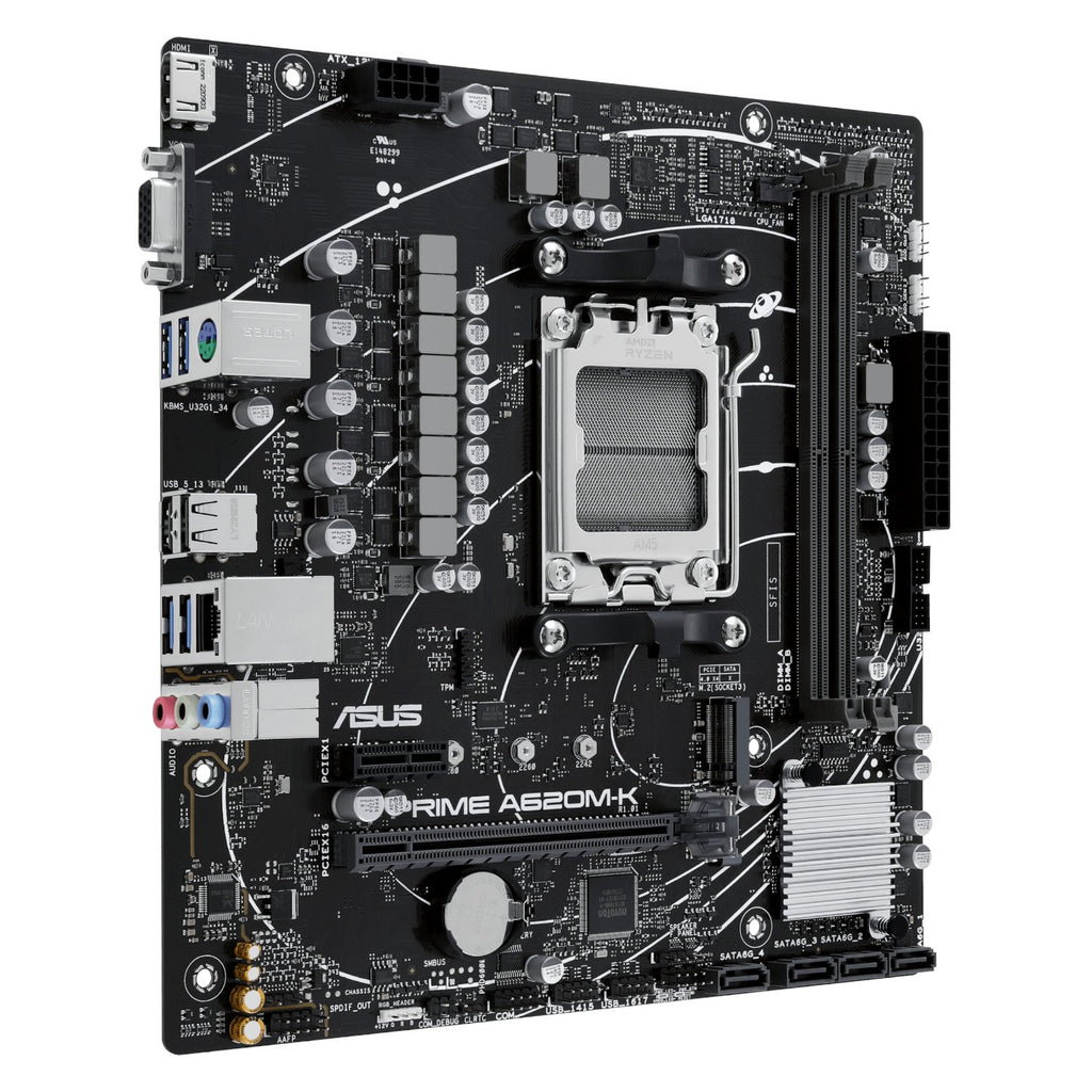 ASUS Prime A620M-K AM5 DDR5 M-ATX Motherboard
