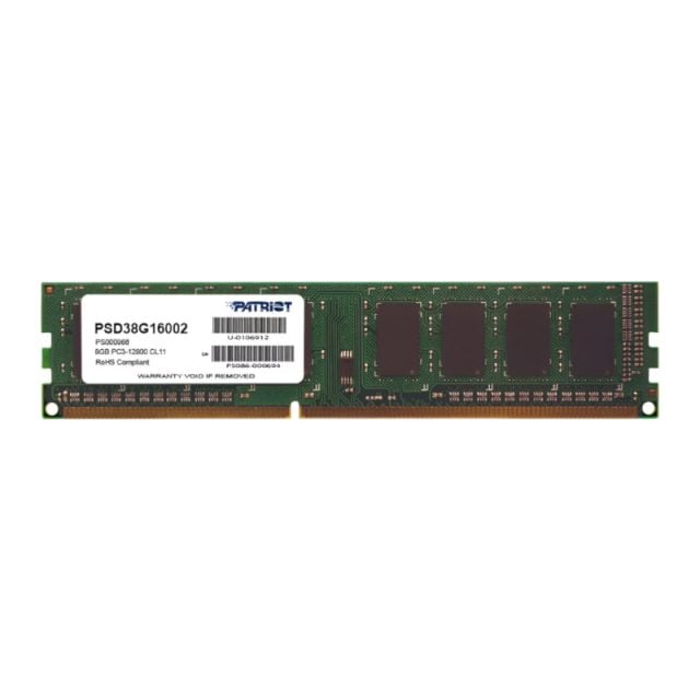 Patriot Signature Line 8GB 1600MHz DDR3 Single Rank Desktop Memory-Wolf Media Store