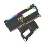 Patriot Vipersteel 32GB KIT (2x16GB) 3600MHz DDR4 Desktop Gaming Memory RGB-Wolf Media Store