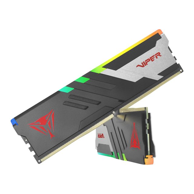 Patriot Viper Venom 32GB KIT(2x16GB) 6000MHz DDR5 Desktop Gaming Memory RGB-Wolf Media Store