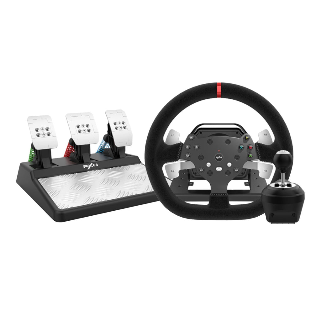 PXN V10 3-in-1 Force Feedback Steering Wheel - Wolf Media Store