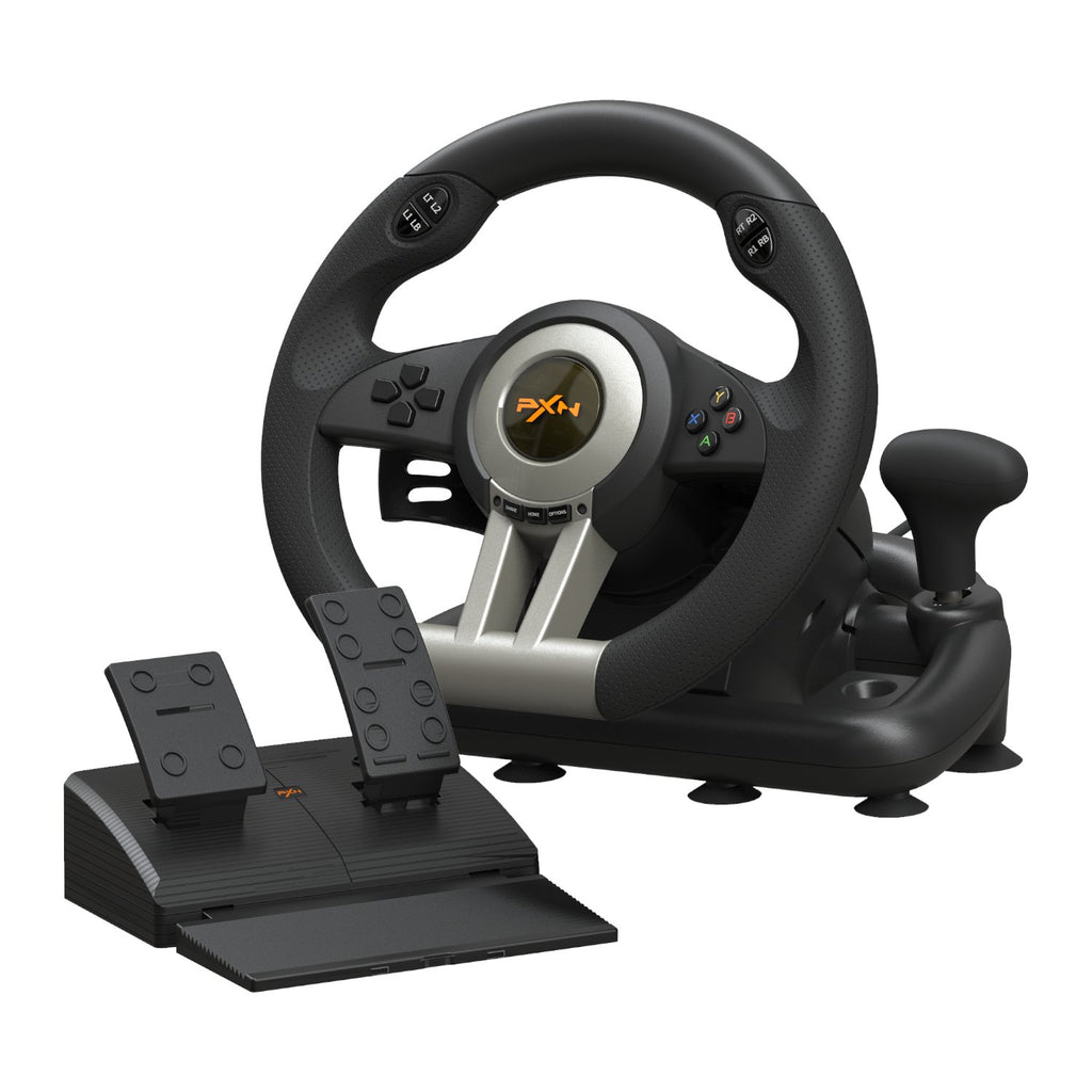 PXN V3 PRO Gaming Steering Wheel - Wolf Media Store
