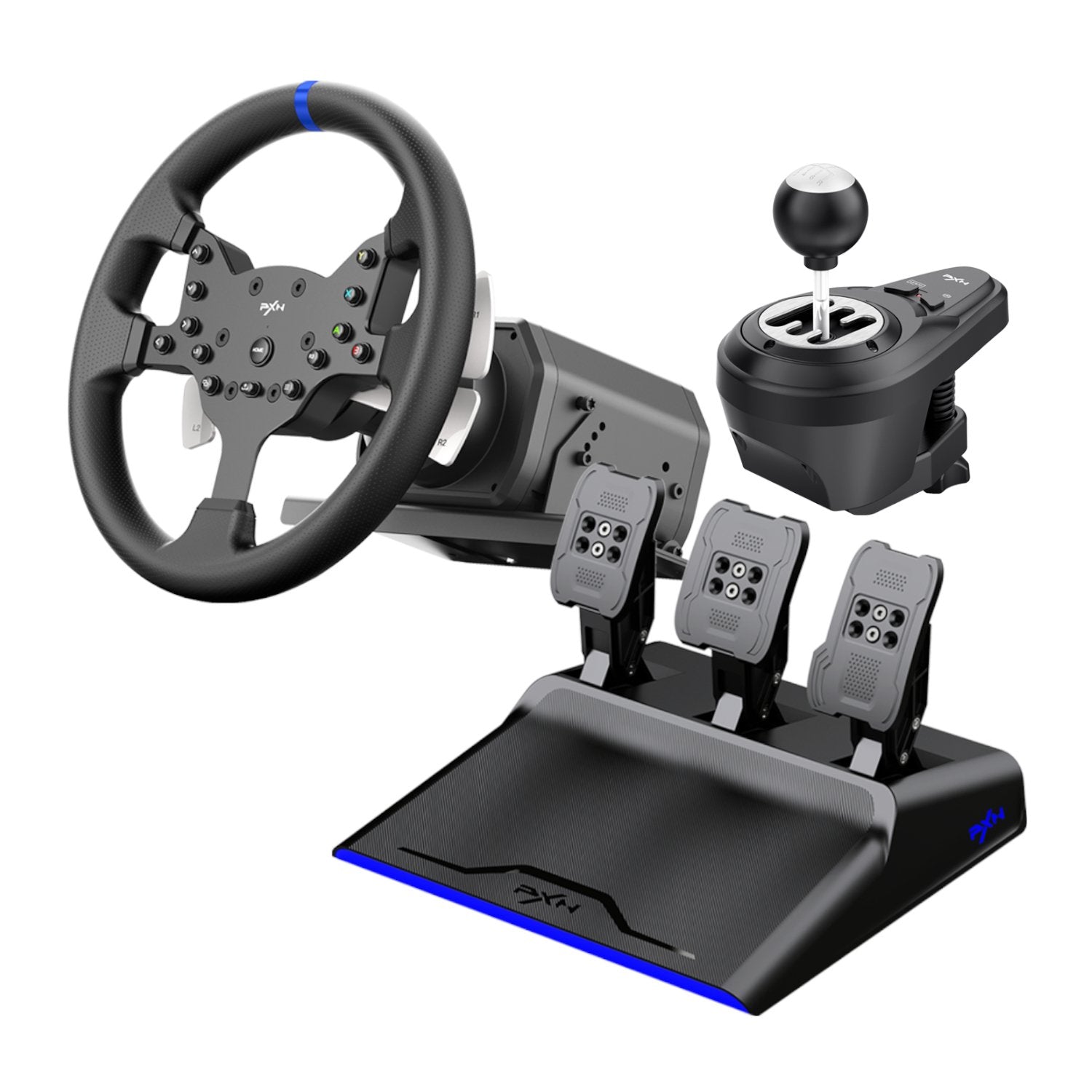 PXN V99 Force Feedback Steering Wheel - Wolf Media Store