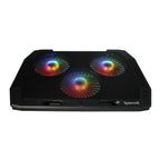 REDRAGON Dual USB 3 Fan RGB Gaming Notebook Stand-Wolf Media Store