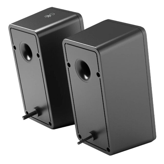 REDRAGON 2.0 Satellite Speakers WALTZ - Black-Wolf Media Store