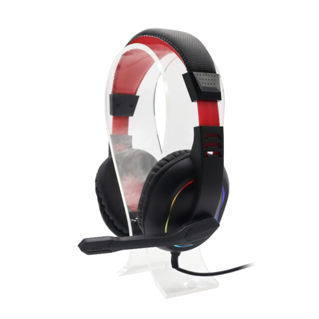 Redragon Over-Ear ARES Aux RGB Gaming Headset - Black-Wolf Media Store