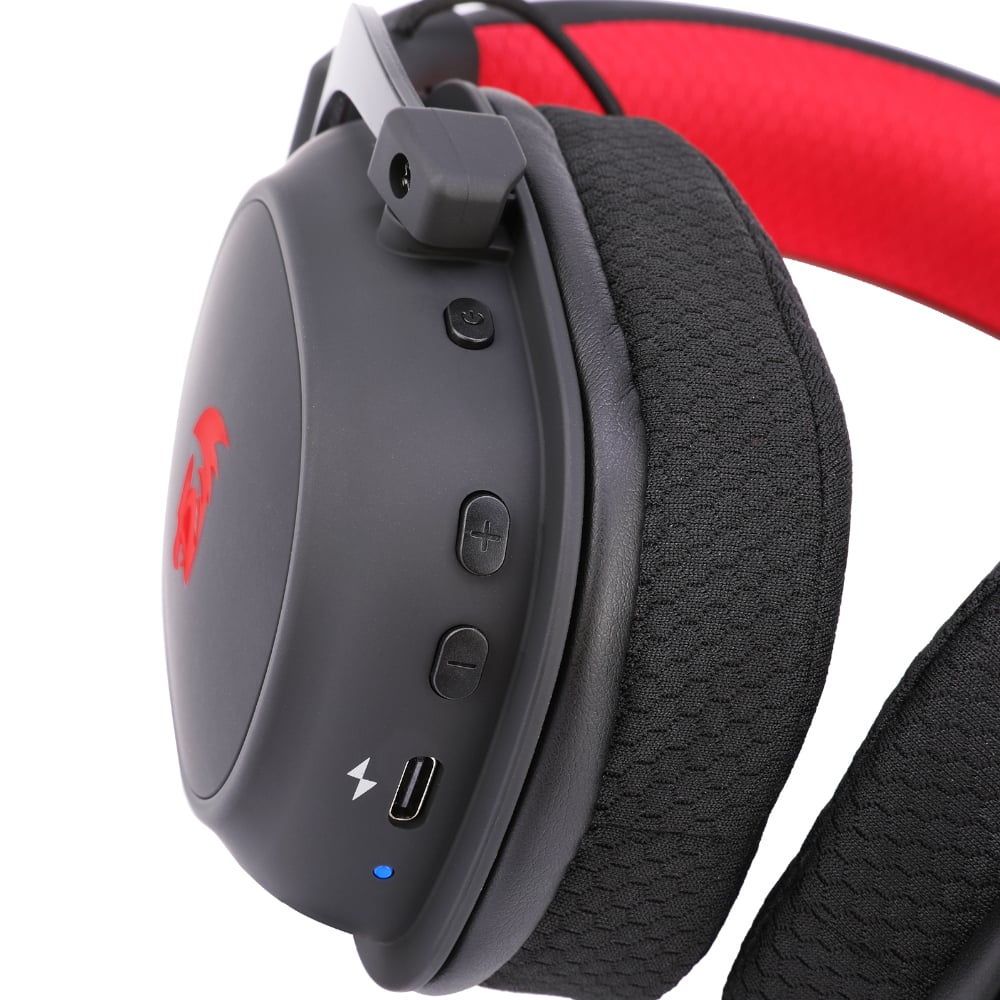 Redragon H510 ZEUS PRO 7.1 Surround Sound Wireless Gaming Headset – Black-Wolf Media Store