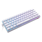 REDRAGON DRAGONBORN Wired Mechanical Keyboard RGB67Key Design - White-Wolf Media Store