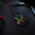 REDRAGON GRIFFIN 7200DPI Gaming Mouse - Black-Wolf Media Store