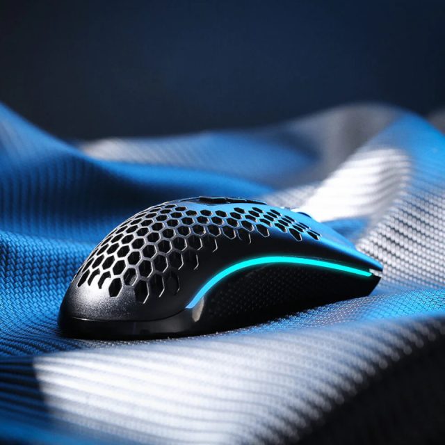 REDRAGON STORM 12400DPI 7 Buttons|Ergonomic Design|P3327 Optical Sensor|Lightweight Body|RGB Backlit gaming Mouse - Black-Wolf Media Store