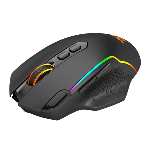 REDRAGON Taipan Pro 10000DPI RGB Wireless Gaming Mouse - Black-Wolf Media Store