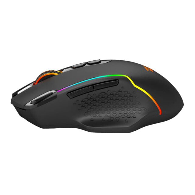 REDRAGON Taipan Pro 10000DPI RGB Wireless Gaming Mouse - Black-Wolf Media Store